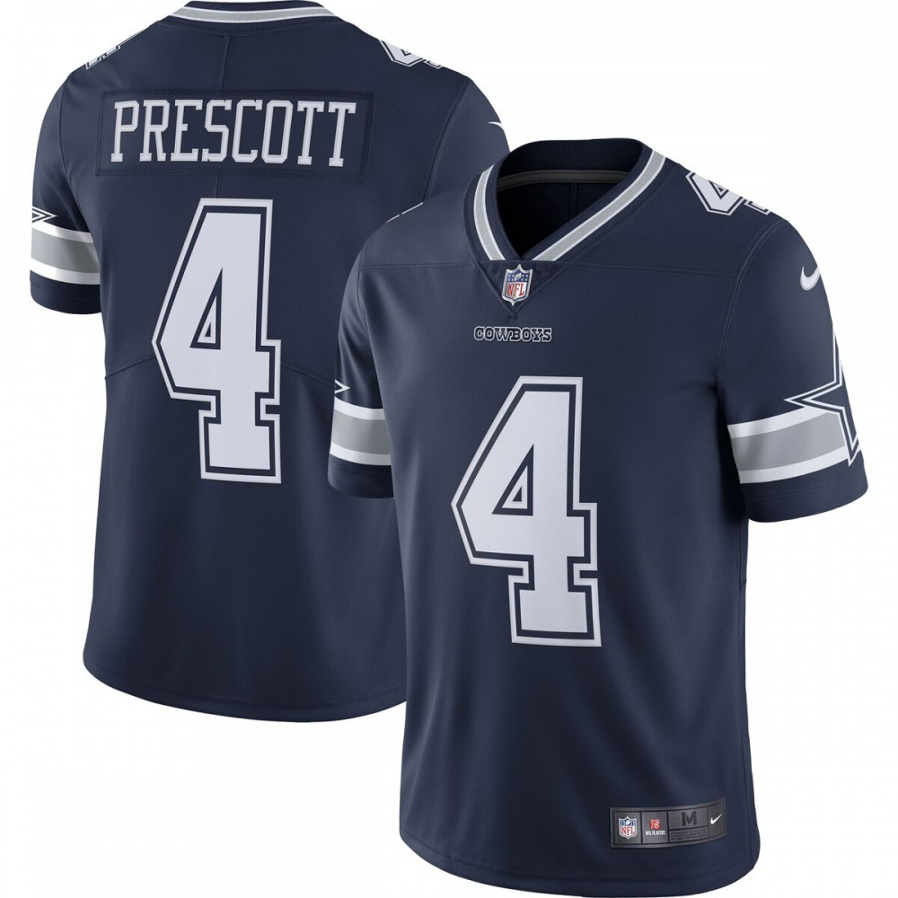 Dak Prescott Dallas Cowboys Nike Vapor Limited Player Jersey - Navy-Profan Arena
